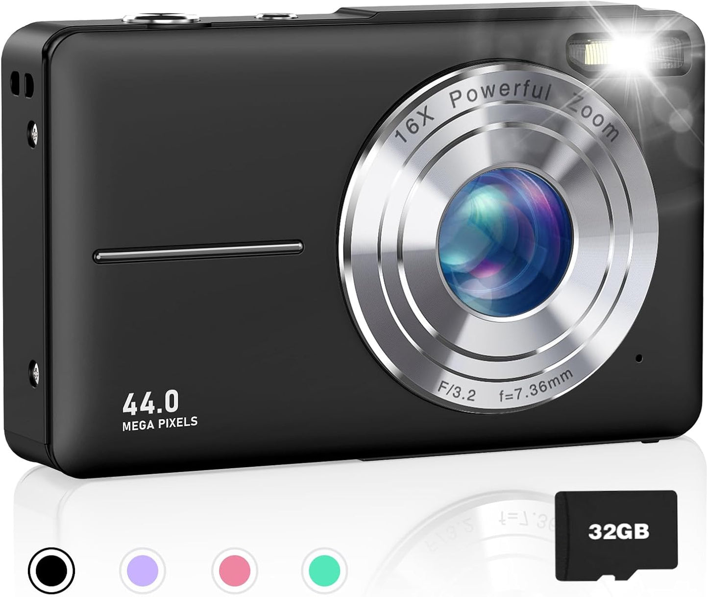 Black Friday Deal/1080P FHD 44MP Digital Camera/ Limited Offer, While Stocks Last!