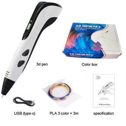 3D Handmade DIY Printing Pen Best Christmas Gift/ Limited Offer, While Stocks Last!