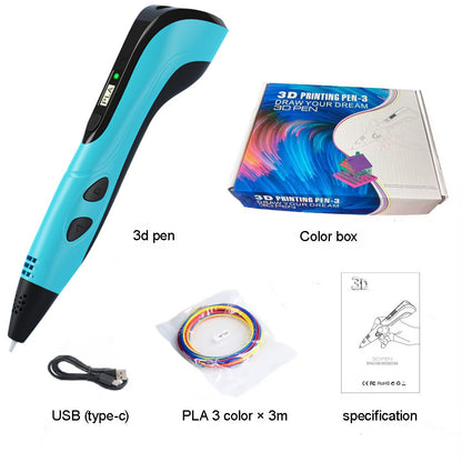 3D Handmade DIY Printing Pen Best Christmas Gift/ Limited Offer, While Stocks Last!