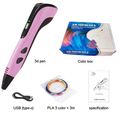 3D Handmade DIY Printing Pen Best Christmas Gift/ Limited Offer, While Stocks Last!