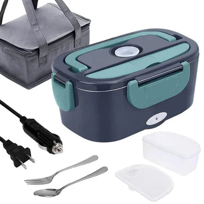 Enjoy Hot Meal Everyday: Portable Heated Lunch Box for Car truck and Home Work Enjoy Hot Meal Everyday